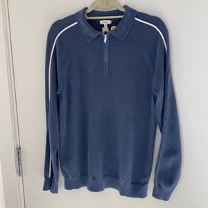 Reiss men’s medium blue poly blend lounge set